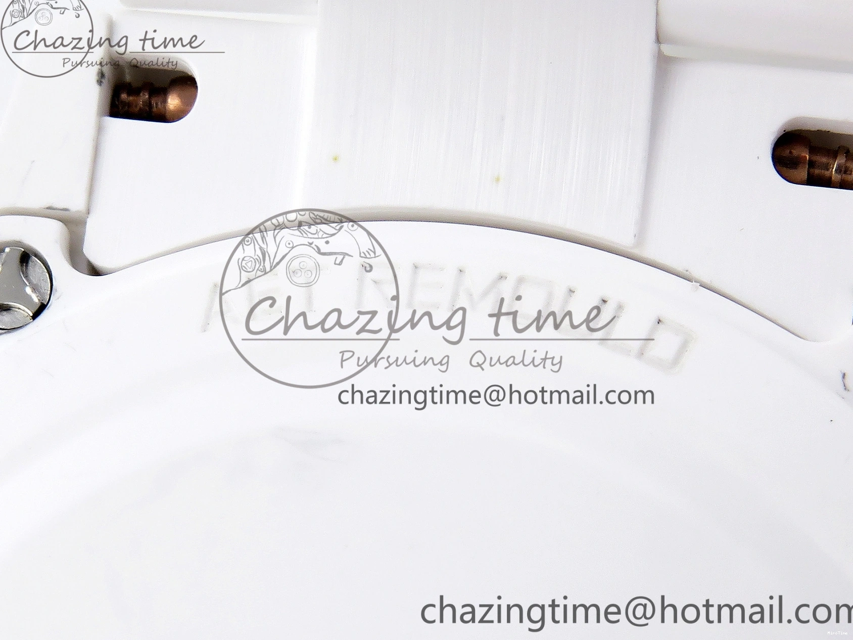 MiroTime 0203 MoistureWicking Daytona AET White Ceramic Case and Bracelet Green Dial SA4130 V 1891